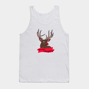 Merry Christmas from Rudolph Tank Top